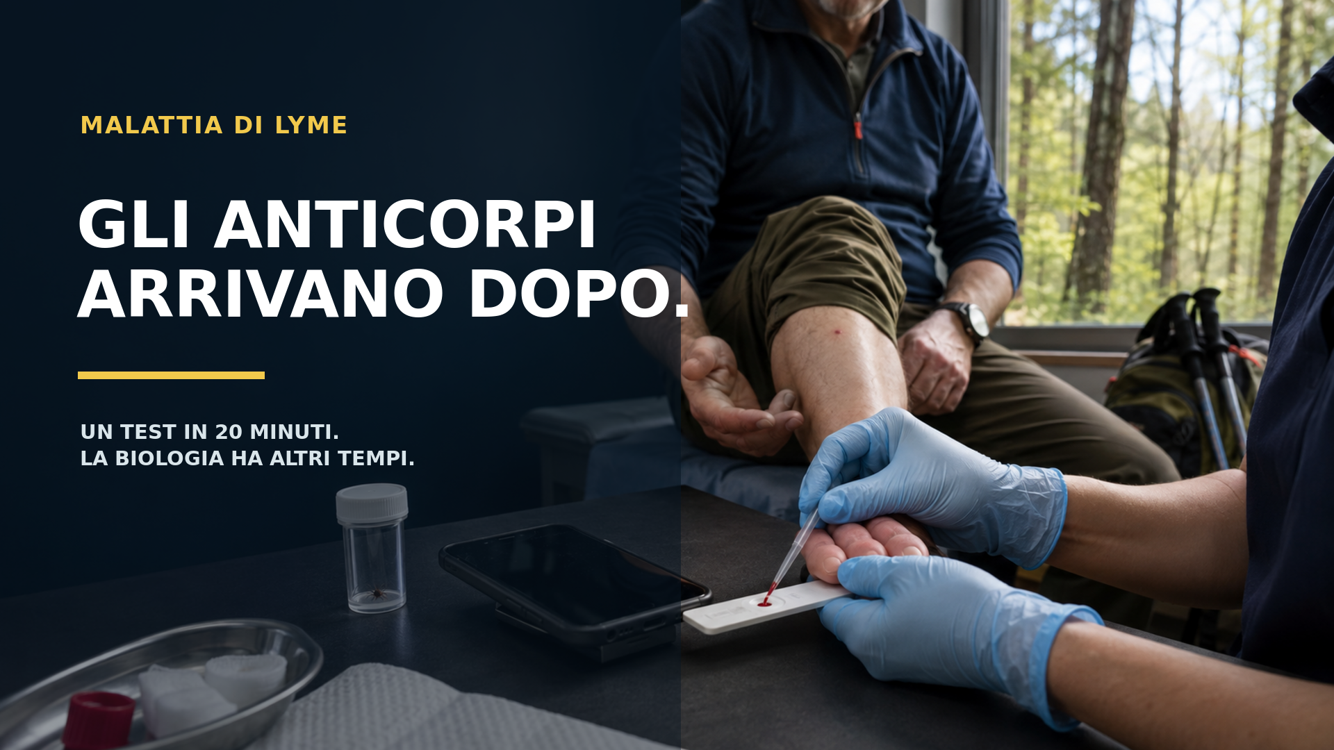 Immagine di copertina: IL MORSO È OGGI. GLI ANTICORPI ARRIVANO DOPO.